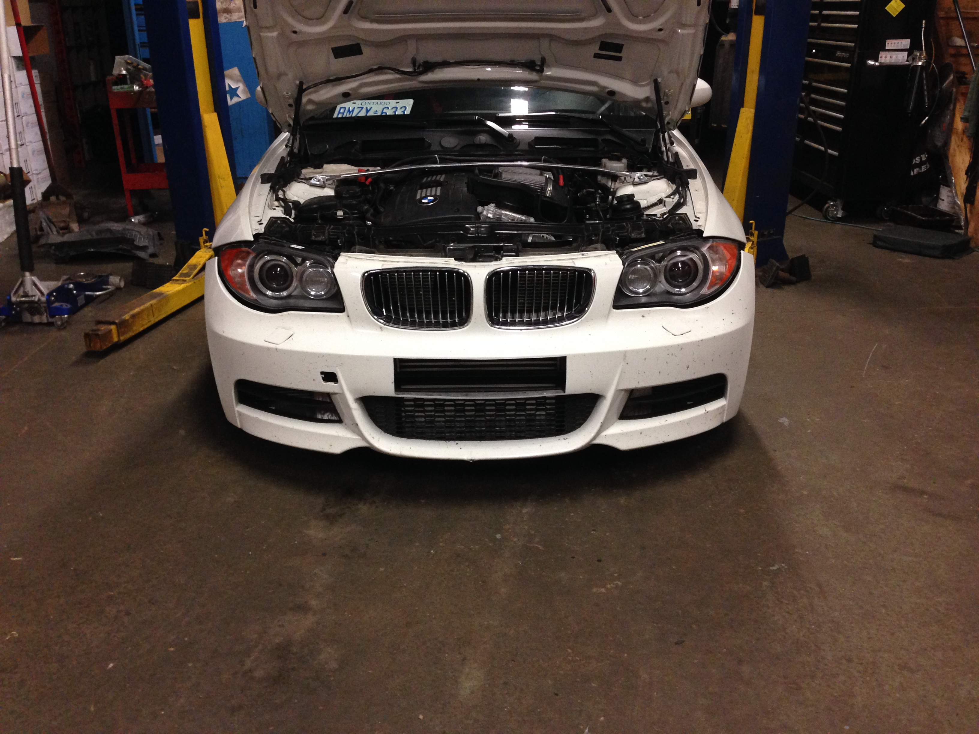 Father and Son Project BMW 135I Hits the Track