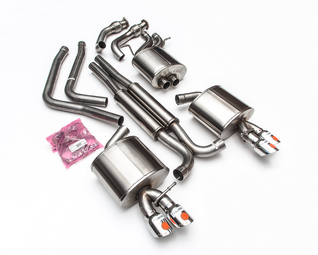 Detailed Photos of the Corsa Audi and Volkswagen Exhausts
