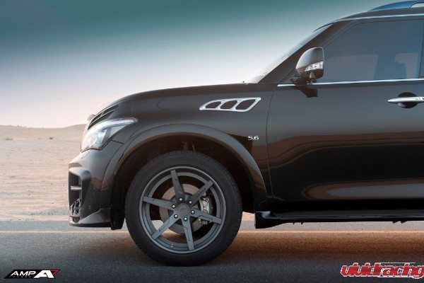 Infiniti QX80, AMP-6 SUV-spec forged wheels
