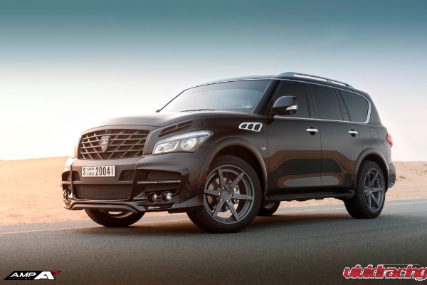 Infiniti QX80, AMP-6 SUV-spec forged wheels