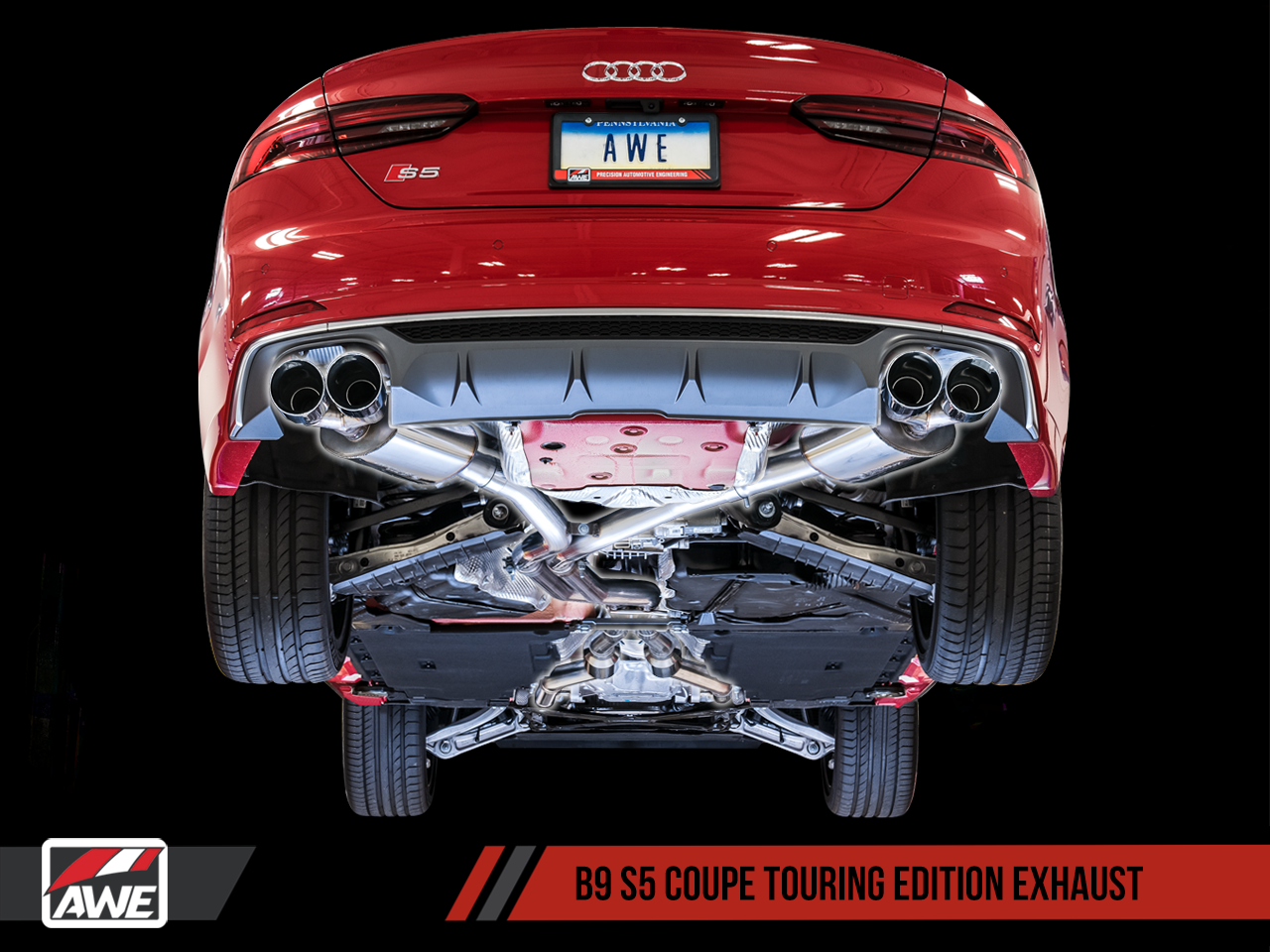 Introducing the new AWE Tuning Audi B9 S5 Coupe Exhaust Systems