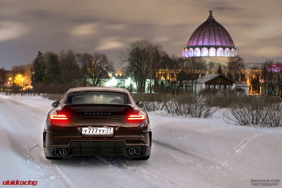 Porsche Panamera Turbo Russian Photoshoot with Vorsteiner