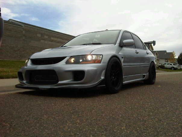 Super Crazy Mitsubishi EVO with Full INGS Body Kit
