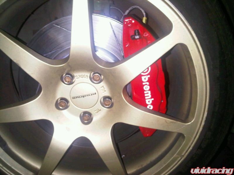 Subaru WRX Stopping Better with Brembo Brakes