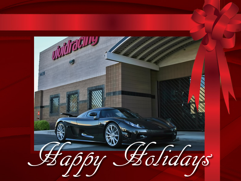 Happy Holidays from Vivid Racing!