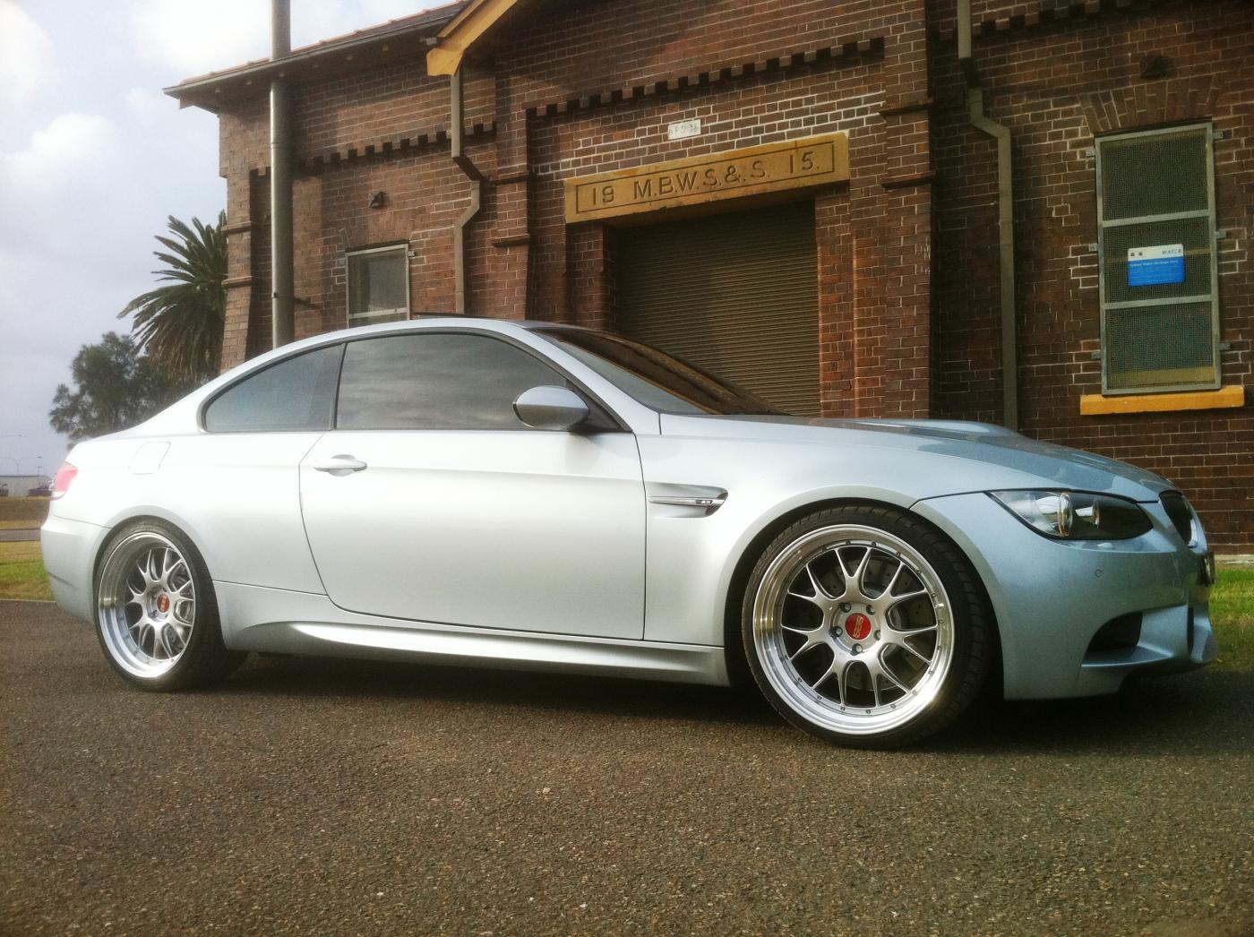 BBS LM-R Wheels on a E92 BMW M3 Down Unda