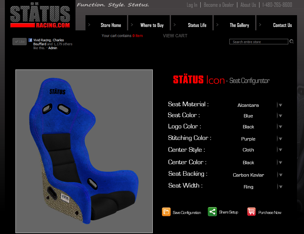 Whats Your Ideal Racing Seat?
