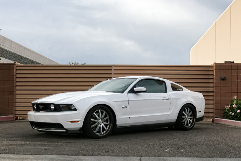 Work Wheels Equipped 2011 Mustang GT