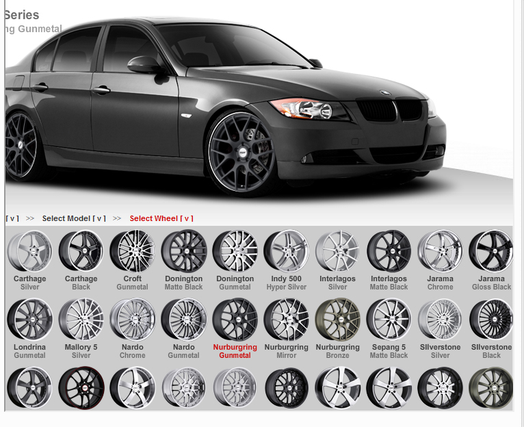 Wheel Configurators NOW Online! Vivid Racing News