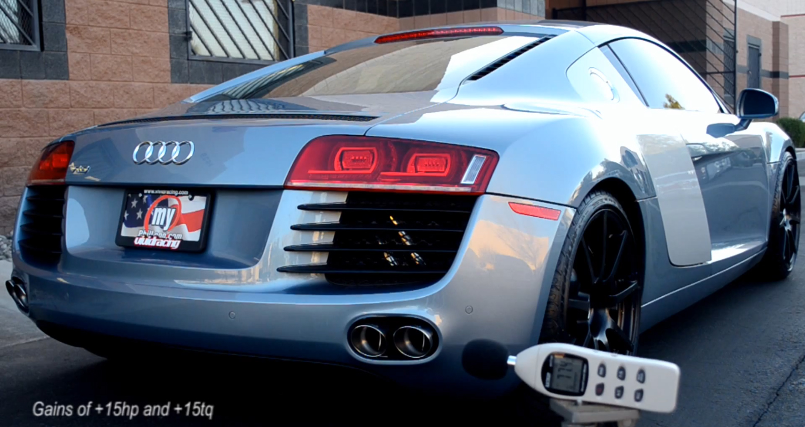 Audi R8 Exhaust Roars by Meisterschaft