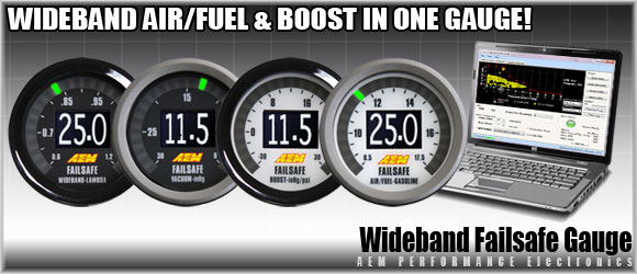 AEM Releases Wideband AFR and Boost Gauge in One!