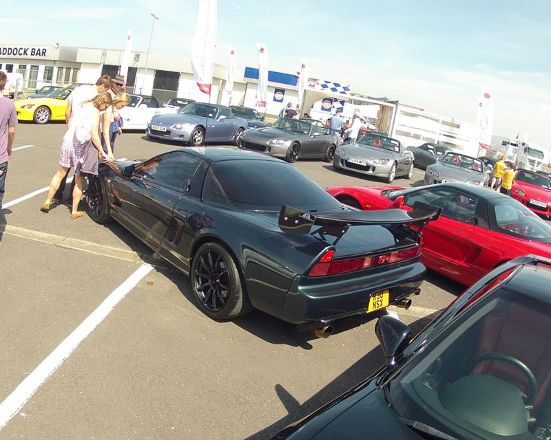 Honda NSX Lives in the UK at Recent Silverstone Showoff