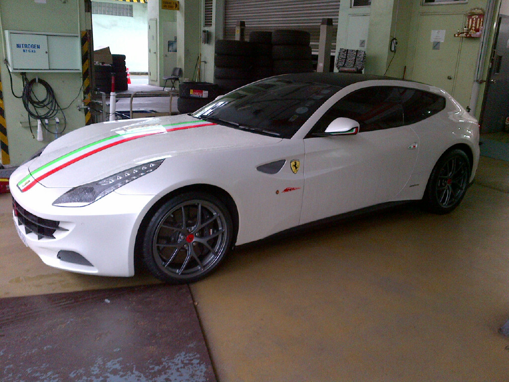 Doing Awesome Things with a Ferrari and BBS Wheels