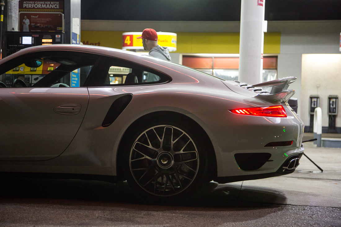 Big 7.0L Corvette Engine Eats Up Our German Machine