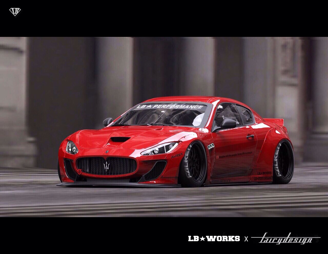 LibertyWalk x Fairy Design Maserati Granturismo