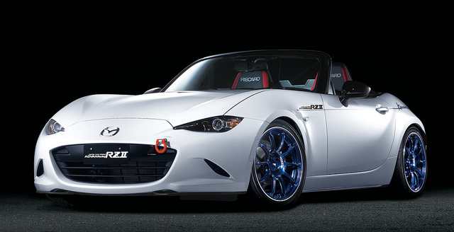 Advan RZII Wheels Indigo Blue Photoshoot