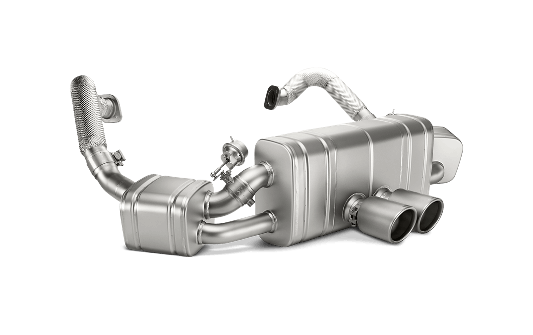 Akrapovic Titanium Exhaust System for the Porsche Cayman GT4