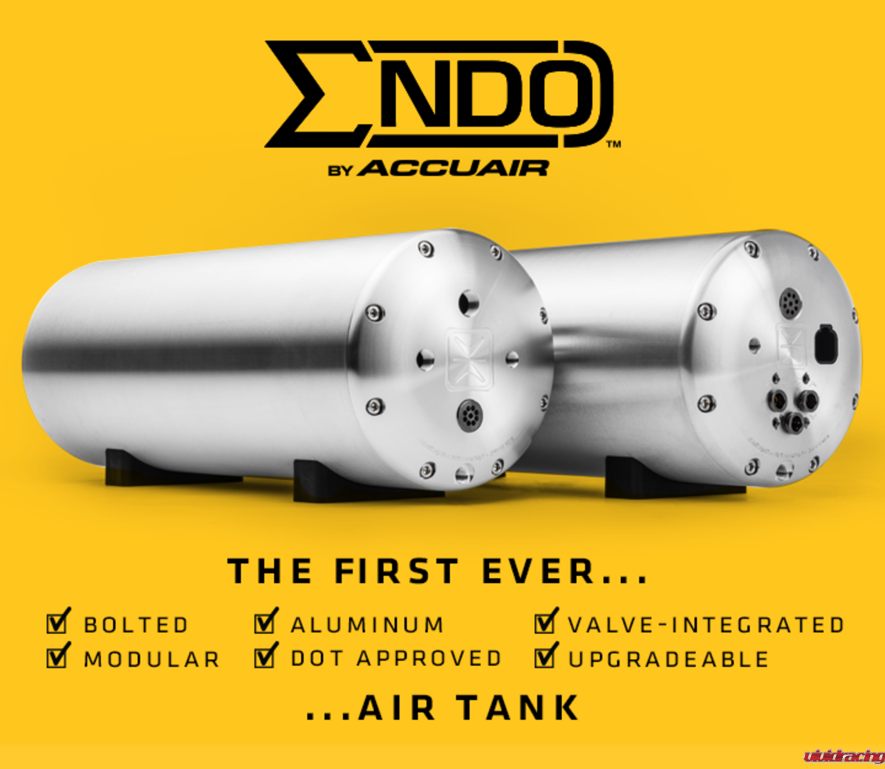 Accuair Official "Endo" CVT Launch Compressor, Valves and Tank ALL IN