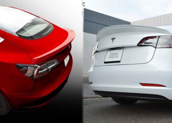 Preorder Now: 3dCarbon Trunk Spoiler for Tesla Model 3