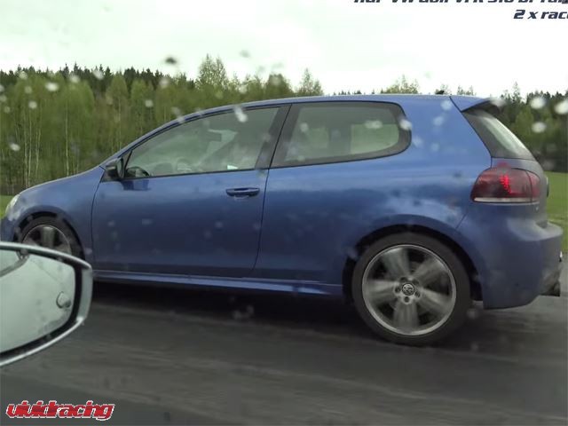 A Race This Ferrari Won’t Ever Forget! Against a VW Golf R!