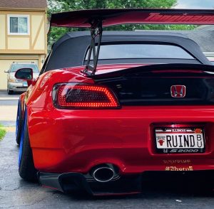 2005 Honda S2000 with Volk TE37SL wheels and Firestone Firehawk Indy 500 tires