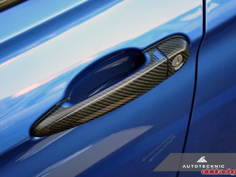 AutoTecknic Dry Carbon Fiber Door Handle Covers for BMW – F80 M3 – F82 M4 – F30 – F32 – F36