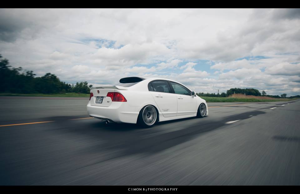 Honda with Flush Work Emotion Wheels