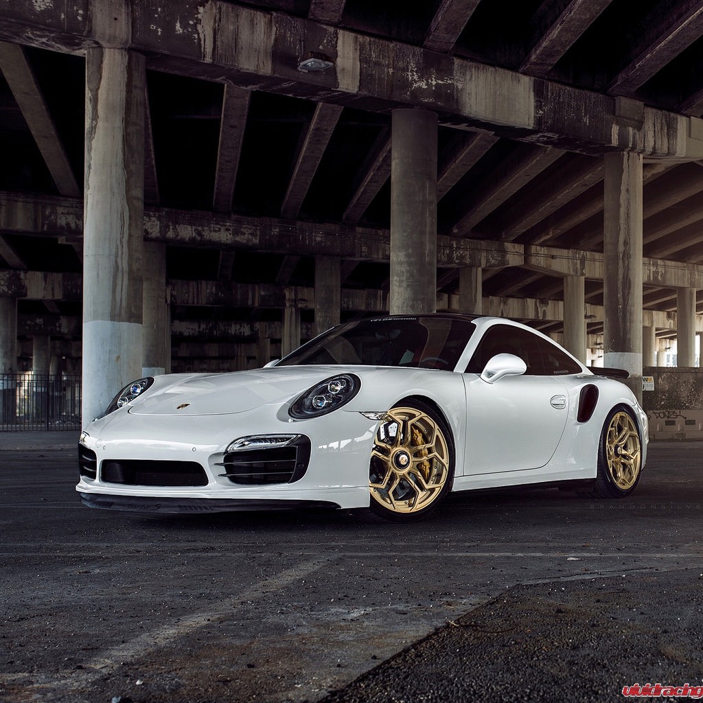 Velos Designwerks, Porsche 991 turbo, XX wheels, forged, fitment, matte, gold