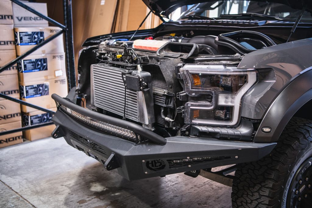 New Product Agency Power Intercooler for EcoBoost Raptor Vivid