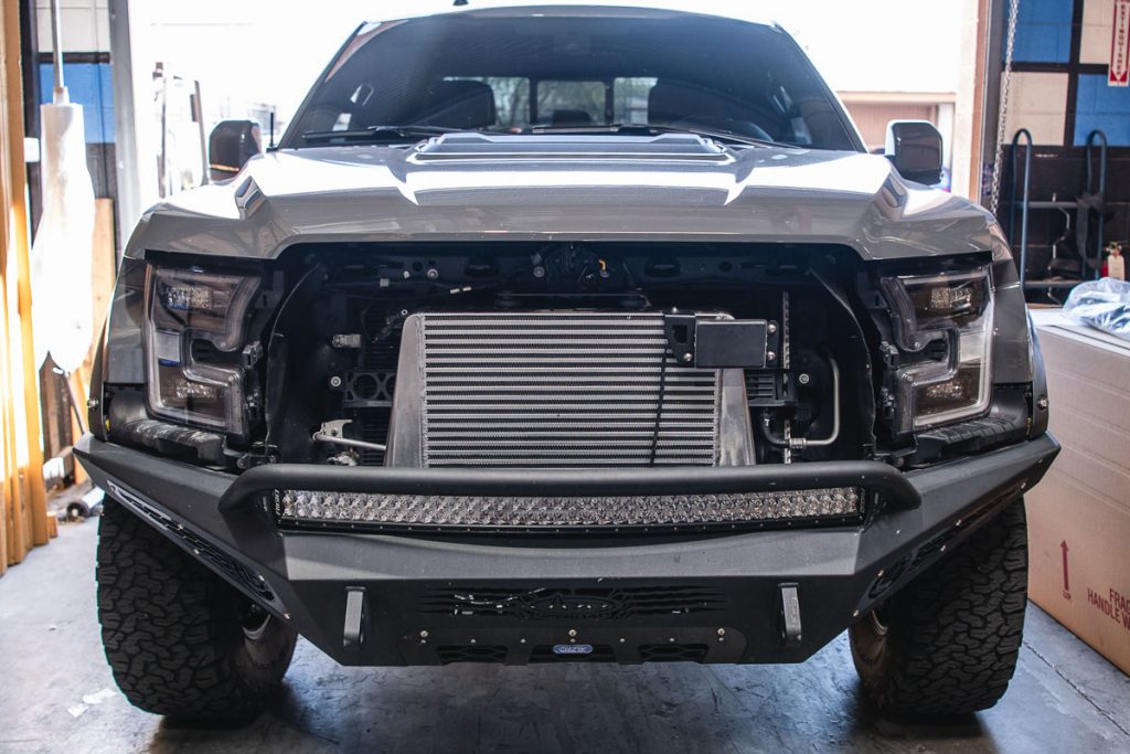 New Product Agency Power Intercooler for EcoBoost Raptor Vivid