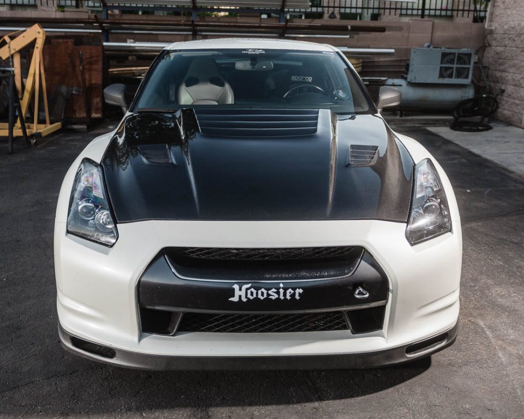 Agency Power Aeroform Carbon Fiber Vented Hoods For Nissan GTR R35 In