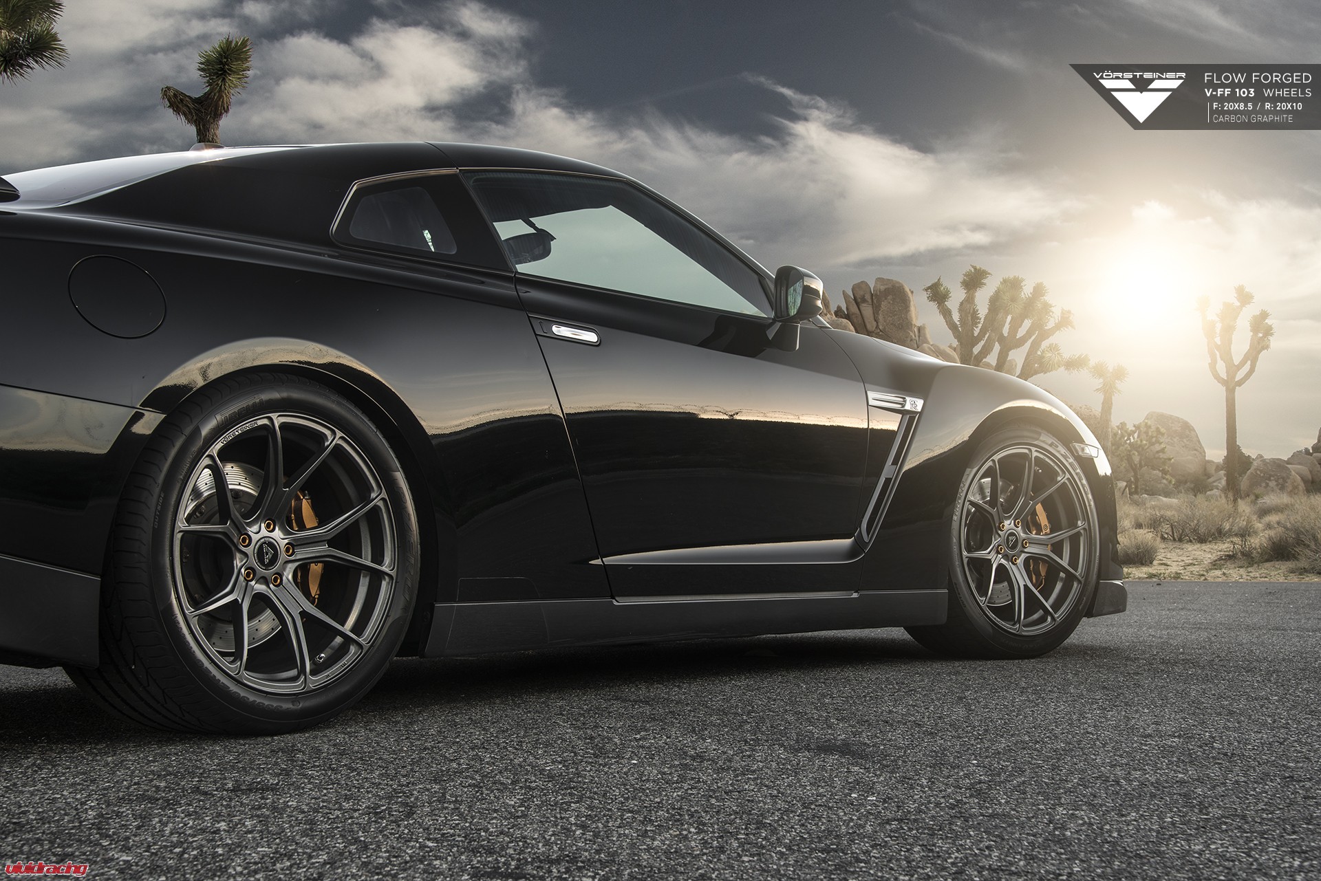 Vorsteiner Shows off Nissan GT-R with Flow Forged V-FF 103 Wheels