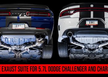 AWE Exhaust Suite For 2015+ 5.7L Dodge Challenger and Charger Now Available!