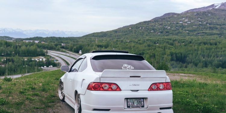 2005 Acura RSX Vivid Racing modifications