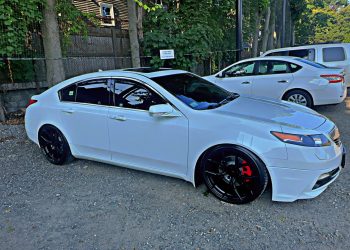 2014 Acura TL Vivid Racing modifications