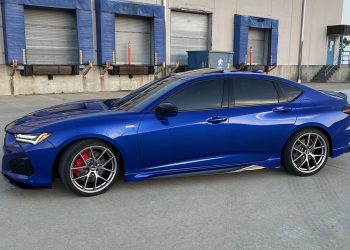 2021 Acura TLX Vivid Racing modifications