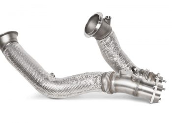 New Akrapovic Exhaust Downpipes for BMW F87N M2 Competition