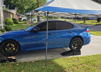 2019 Alfa Romeo Giulia Vivid Racing modifications