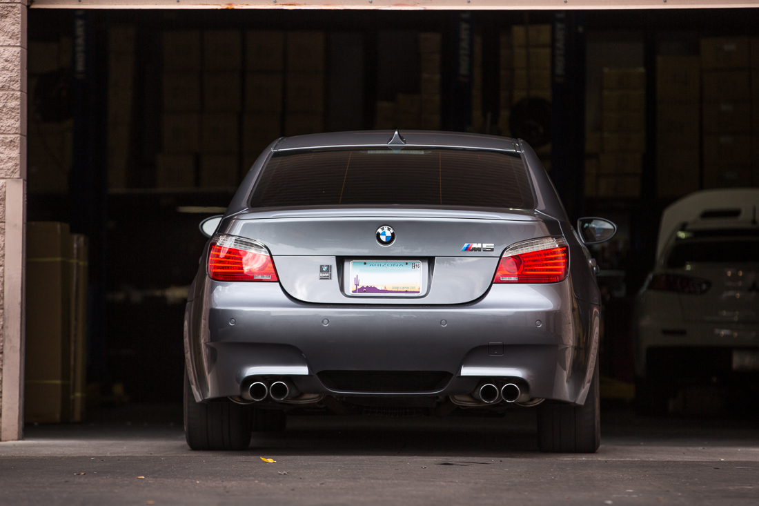 Eisenmann Axel Back Exhaust Installed on BMW E60 M5 at Vivid Racing