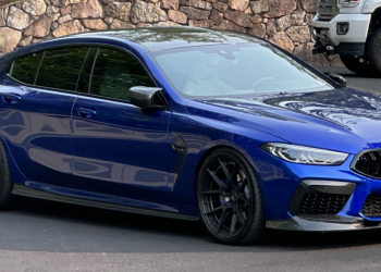 2022 BMW M8 Vivid Racing modifications