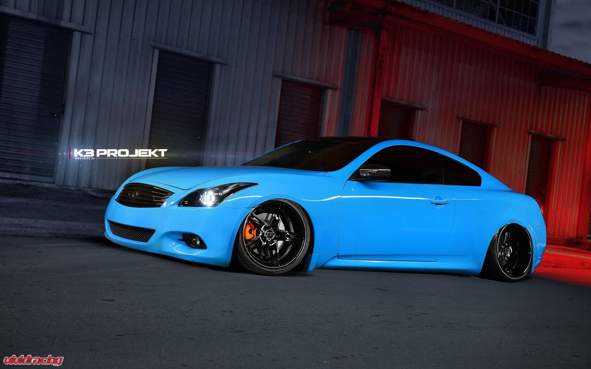 K3 Projekt Delivers Heat with this Blue Infiniti G37