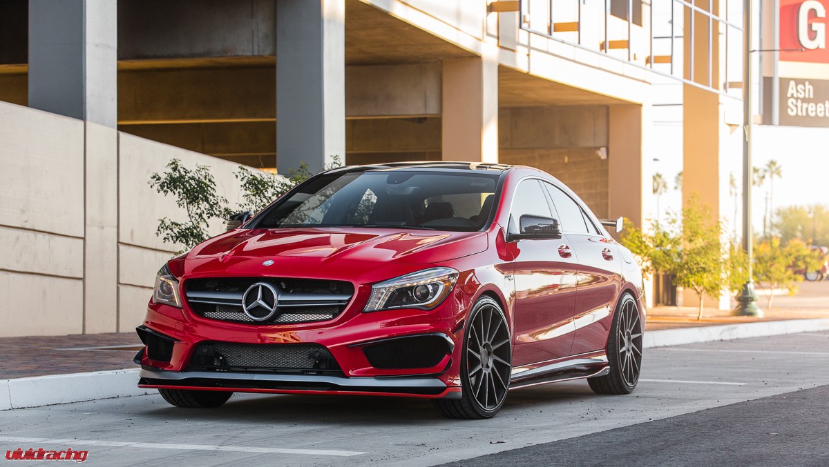 Red Hot RevoZport Mercedes CLA45 Photoshoot