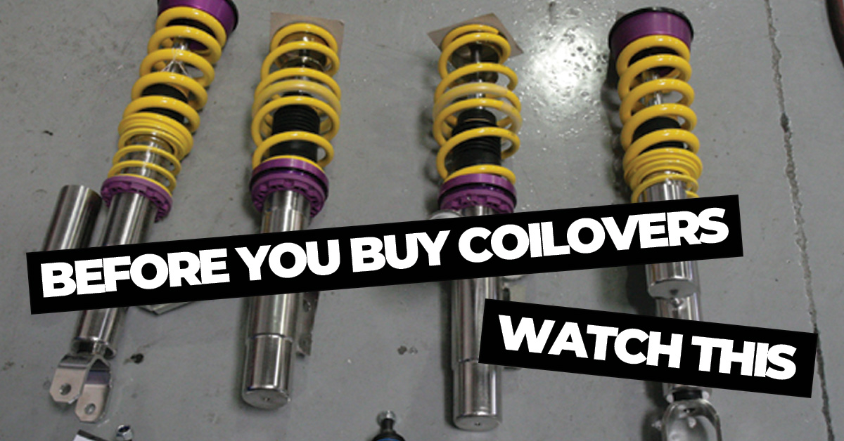Read and Watch This Before You Buy Coilovers Explained In 60 Seconds