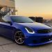 Infiniti G35 Coupe Featuring A Stunning Set Of Volk Racing TE37SL Wheels