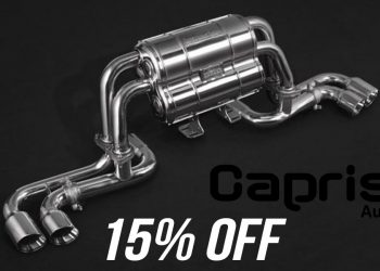 Black Friday Sale: Save 15% on Capristo Carbon and Exhaust