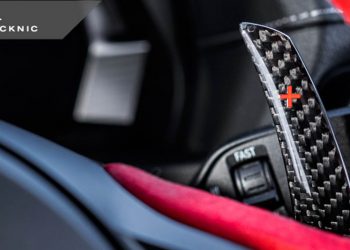 Auto Tecknic Dry Carbon Battle Version Shift Paddles For A90 Toyota Supra