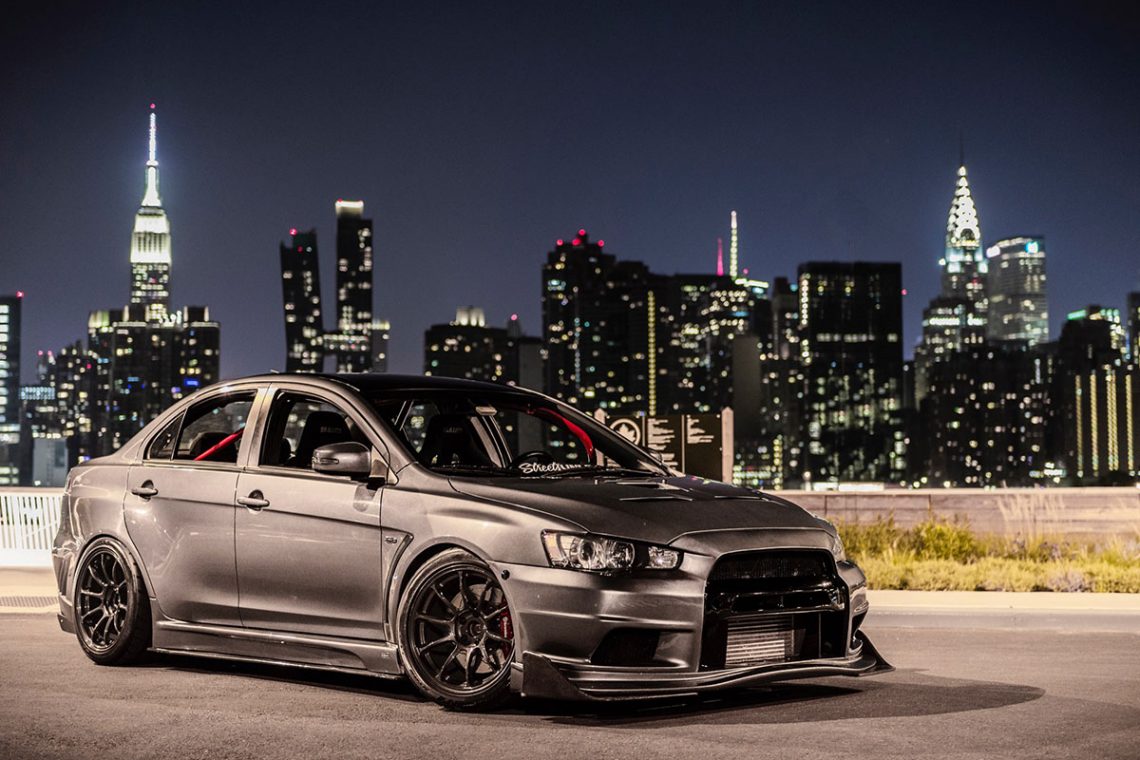 Customer Spotlight Evo X on Volk Racing ZE40 Wheels Vivid Racing News
