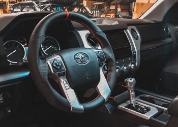 Customer’s Tundra TRD Pro Gets Customer VR Steering Wheel