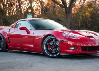 Customer Spotlight: Widebody Corvette C6Z on Strasse S5 Wheels