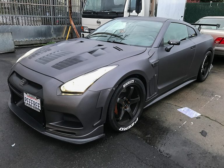 Customers Heavily Modified Nissan GTR R35 Black Edition Gets Even more